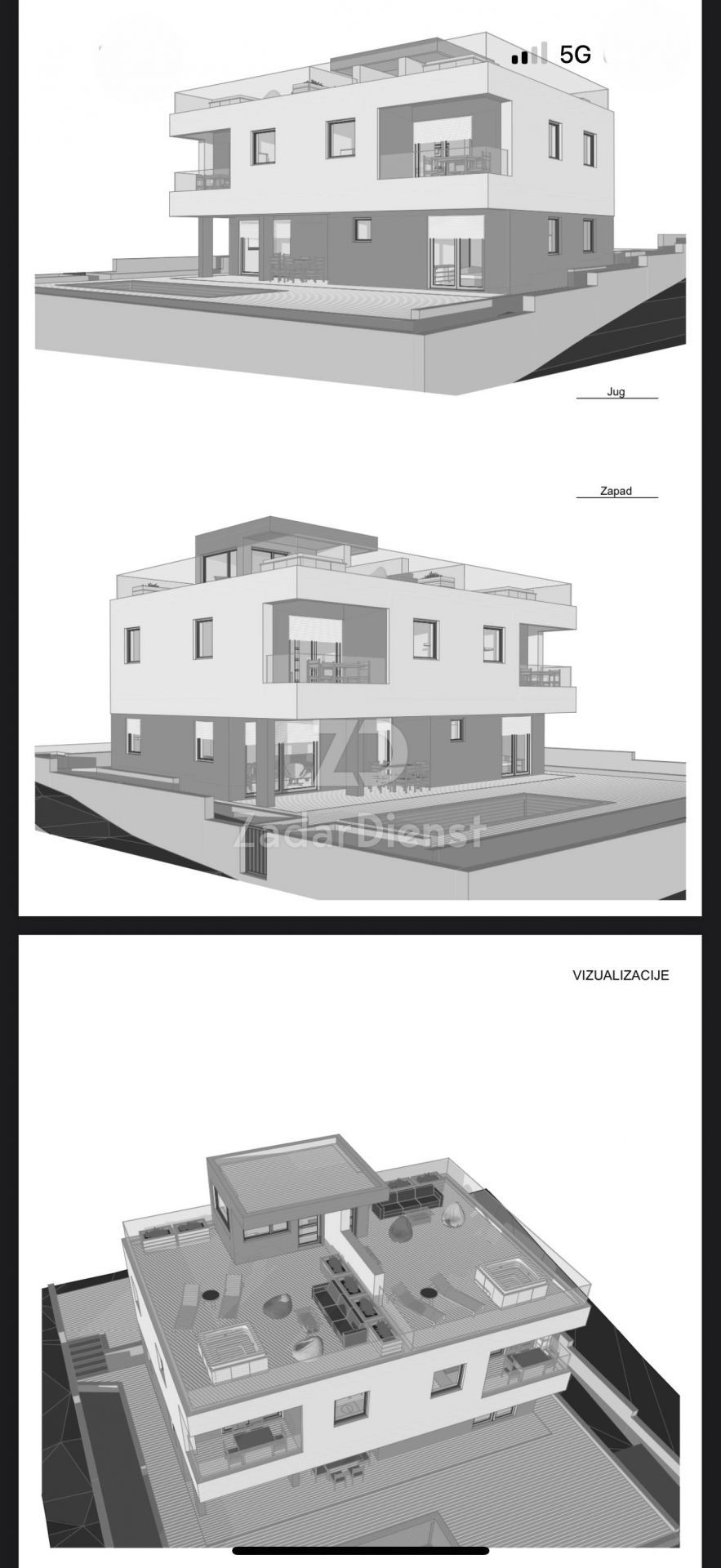 Terreno con permesso di costruzione a Maslenica (Zara)