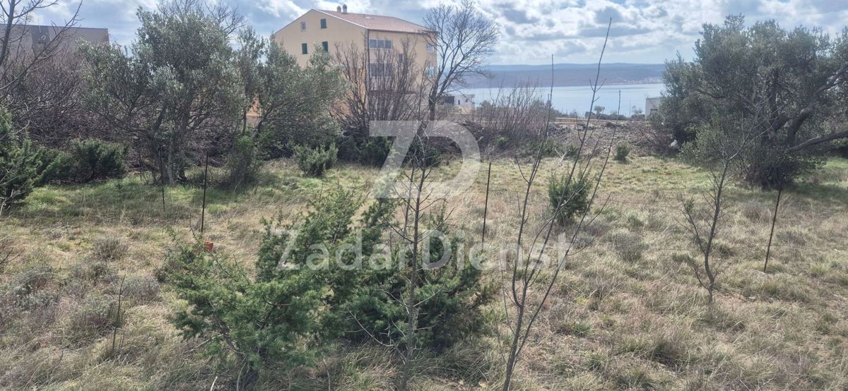 Terreno di 602 m2 con vista sul mare a Maslenica