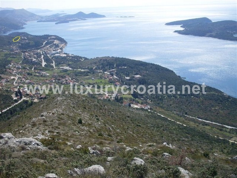 LOTTA VISTA MARE DI TERRA ORASAC, DUBROVNIK