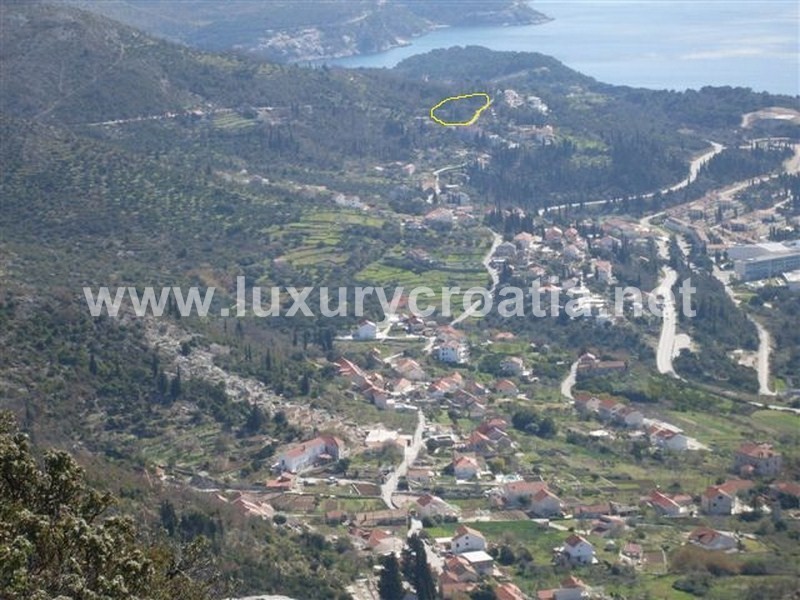 LOTTA VISTA MARE DI TERRA ORASAC, DUBROVNIK