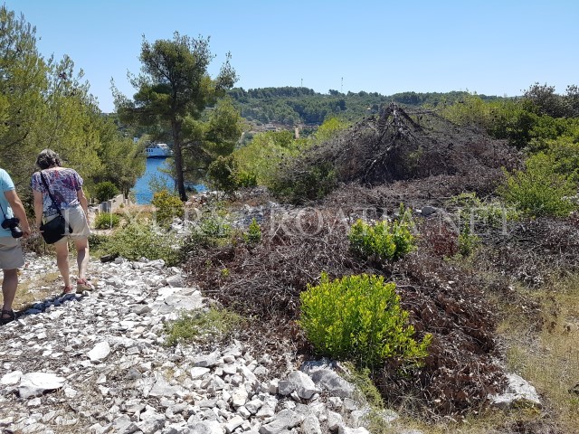 Terreno in vendita a 100 metri dal mare, isola di Solta