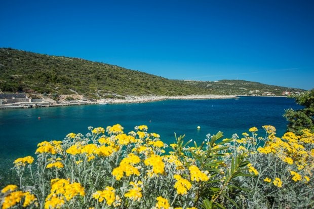 Nuova casa prima fila al mare in vendita, zona Sibenik